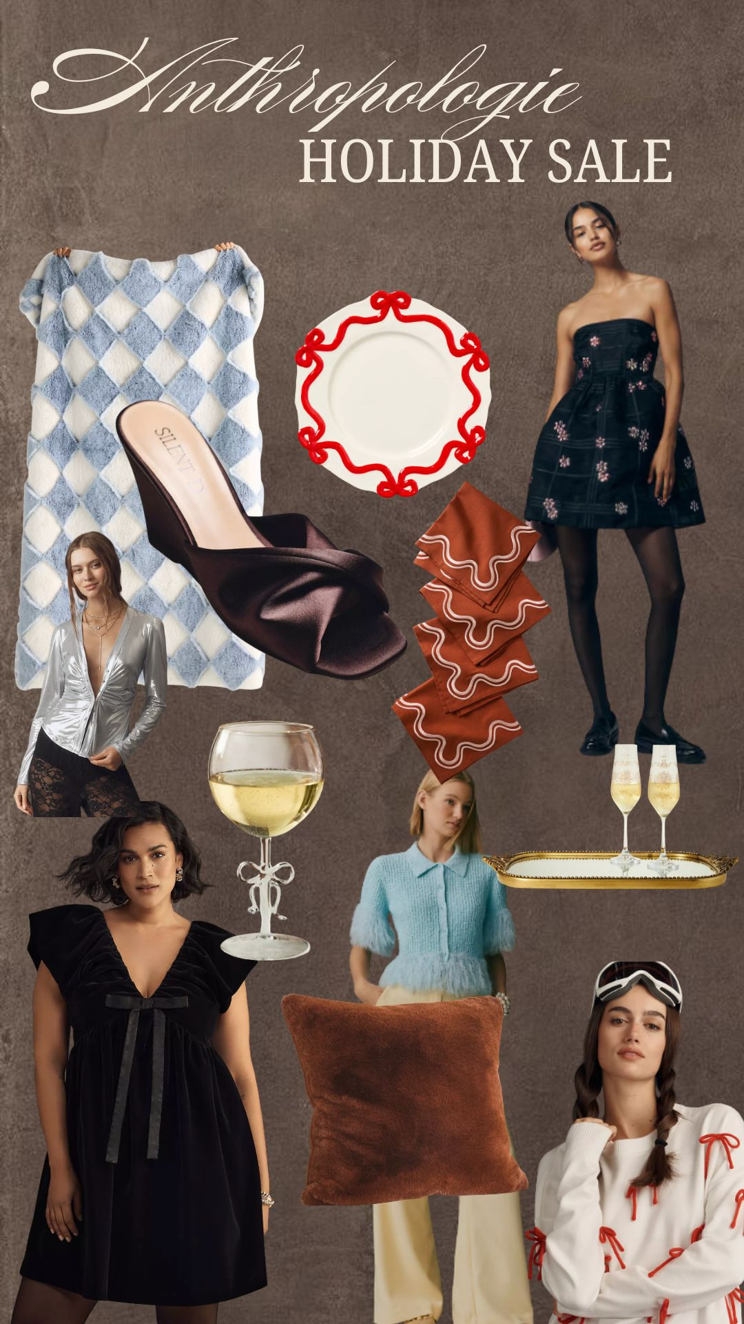 Will forever and always be a sucker for Anthropologie especially at the holidays. THE bow plates are currently on sale!!!  

 #LTKGiftGuide #LTKHoliday #LTKSaleAlert