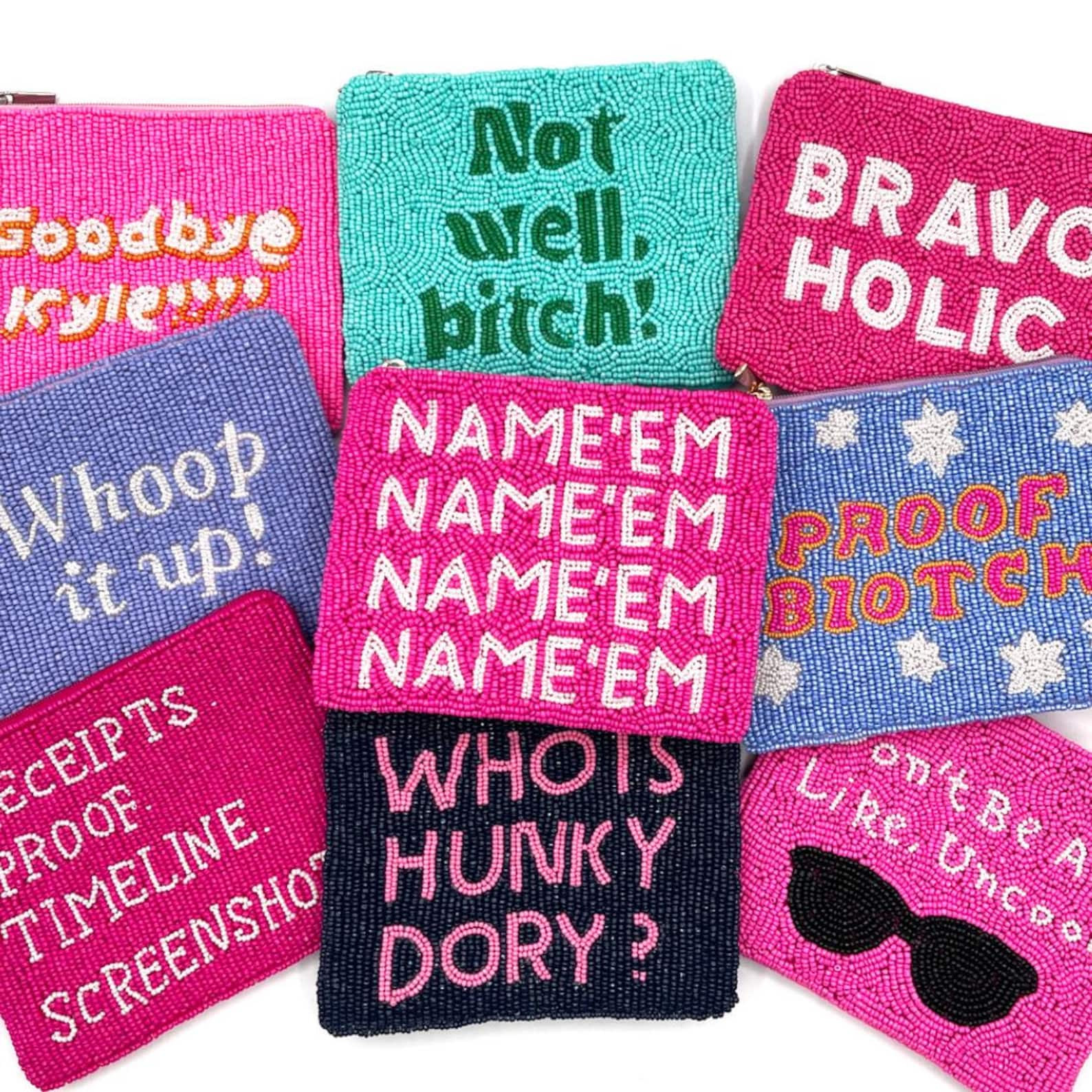 Name em Coin Purse, Real Housewives Bravo Gift | Etsy (US)