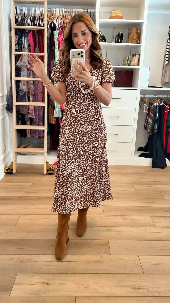 I bought all of the new Target arrivals - here’s what’s worth it! Fall dress in XS. Family photo outfit. Family photo dress. Teacher outfit. Church outfit. Summer outfit. Floral midi dress. Summer dress. I went up half a size in knee high boots.

#LTKootd #LTKgrwm #LTKPetite