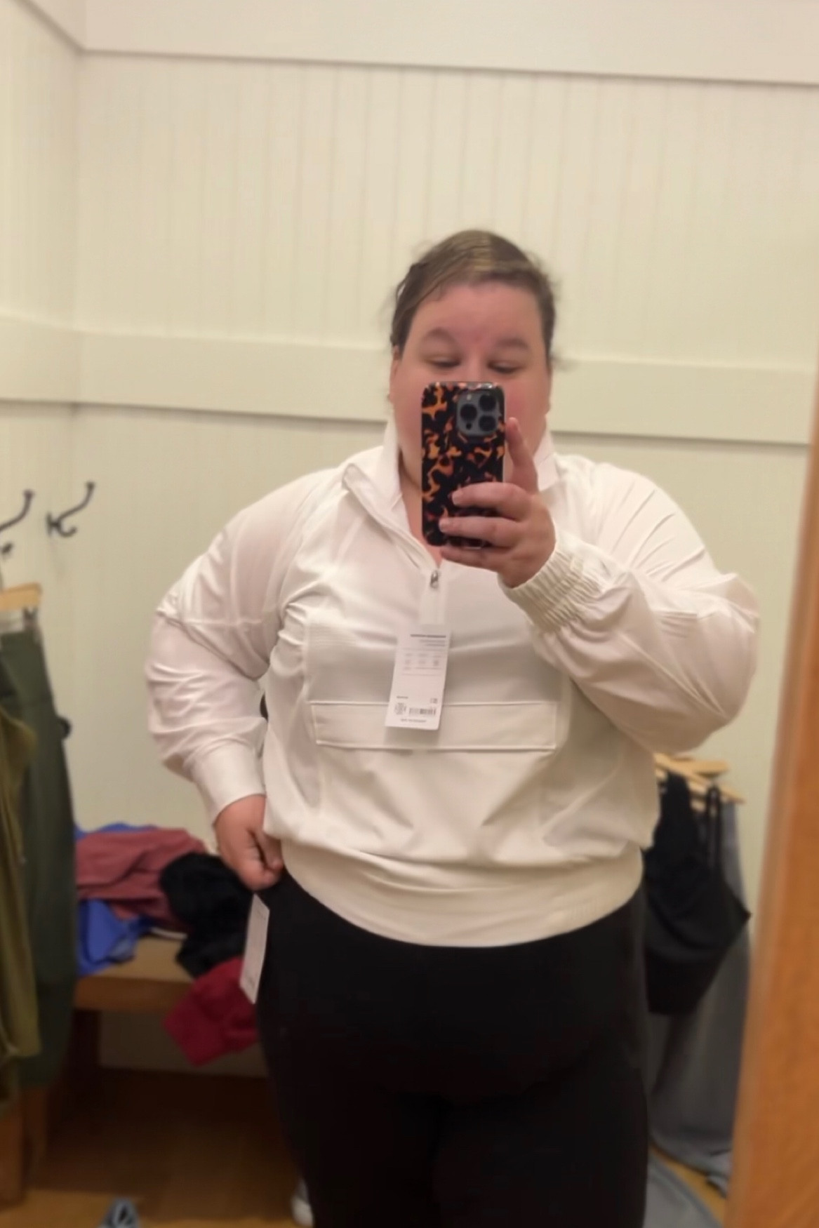 Athleta popover in white!

#LTKfitness #LTKbeauty #LTKfindsunder100