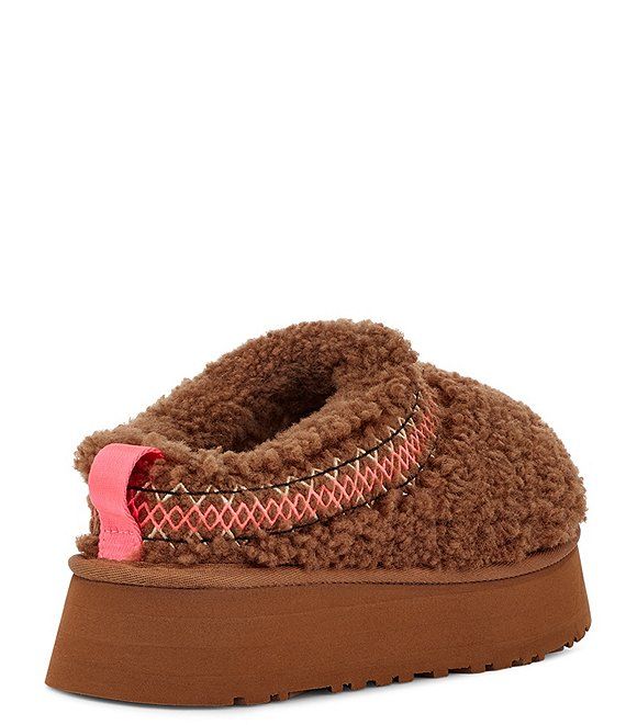 Tazz UGG Braid Fur Clog Platform Slippers | Dillard's