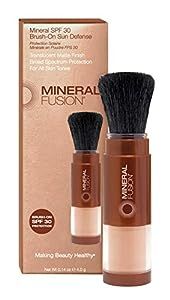 Mineral Fusion Brush-On Sun Defense, SPF 30, UVA and UVB Protection, No Parabens, Gluten Free, Ve... | Amazon (US)