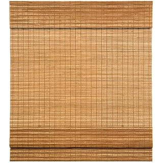 ARLO BLINDS Bamboo Roman Shades, Petite Rustique, 36" W x 74" H,Cordless Light Filtering/Sheer Wi... | Amazon (US)