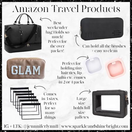 All my travel essentials from Amazon 

#LTKfindsunder50 #LTKtravel #LTKbeauty