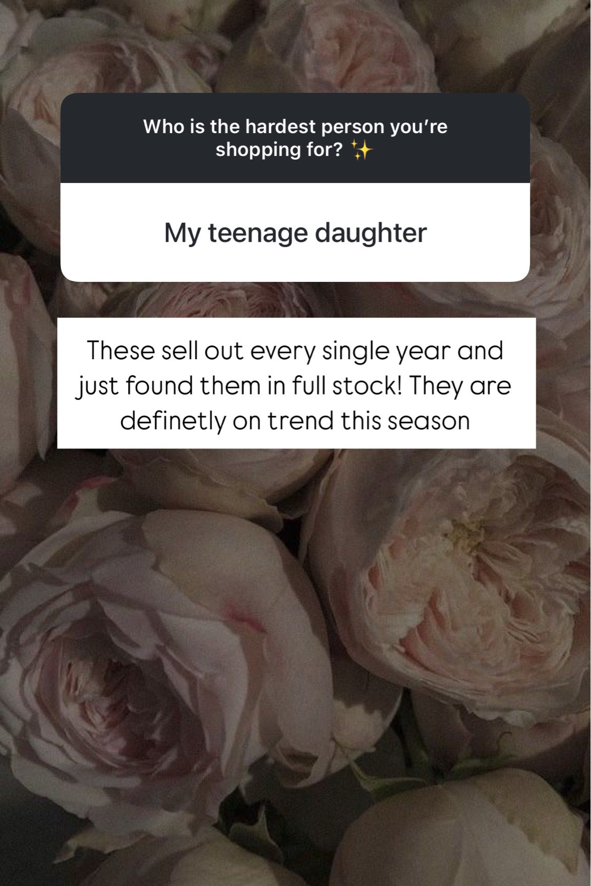 These sell out every single year and just found them in full stock! They are definitely on trend this season✨
StylinByAylin, Aylin, gift guide, gift ideas

#LTKGiftGuide #LTKSeasonal #LTKHoliday