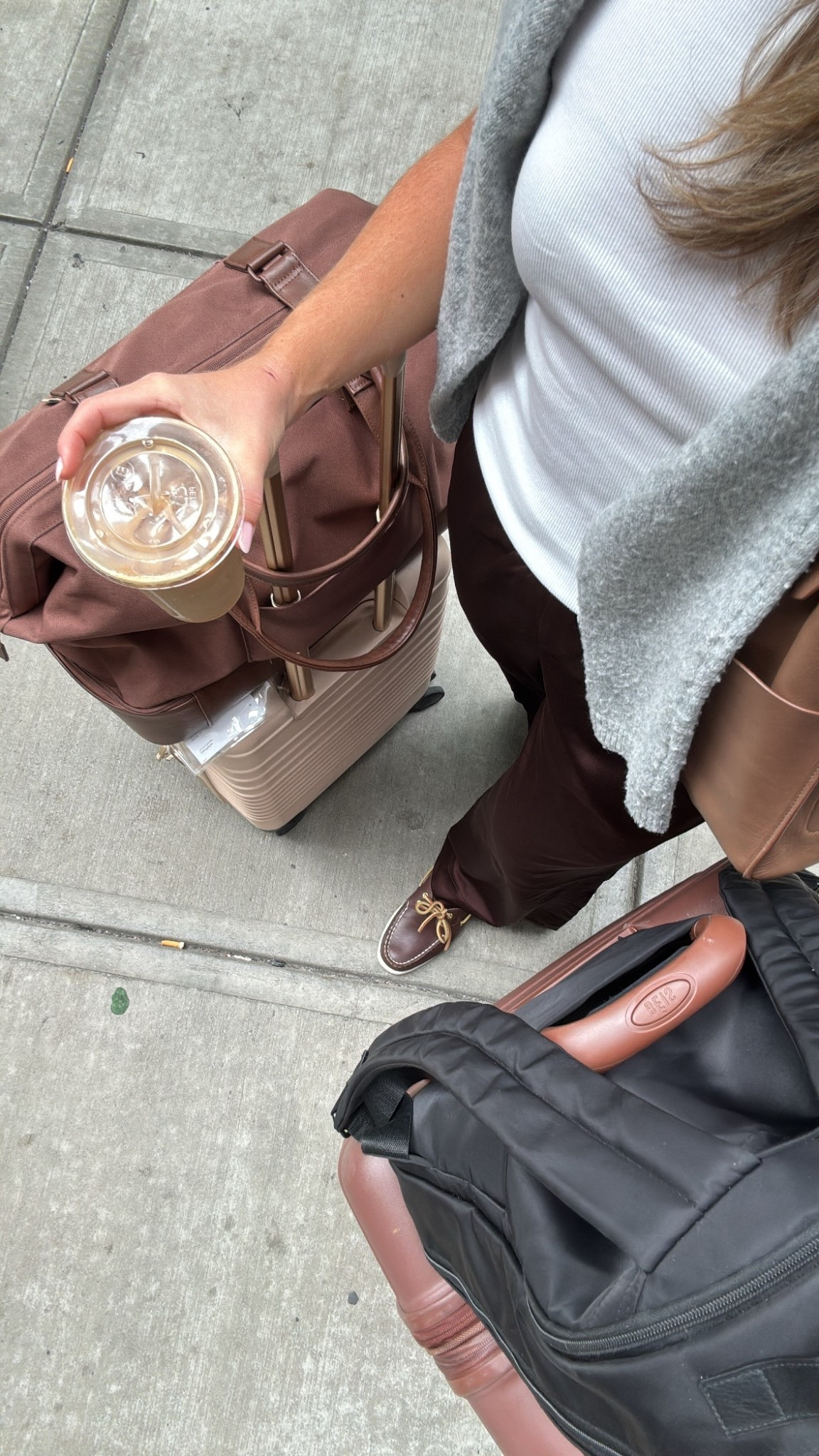 Life changing luggage! 

Carryon in beige, large checked luggage in maple 

#LTKSaleAlert #LTKItBag