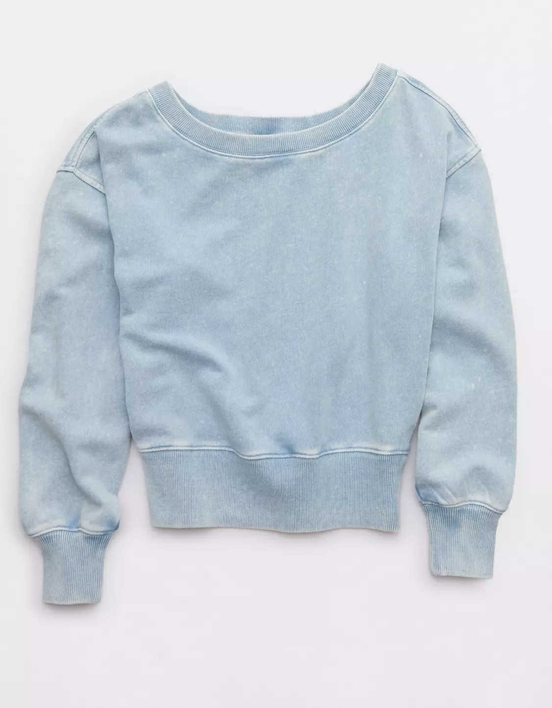 Aerie Go-To Off The Shoulder Sweatshirt | Aerie