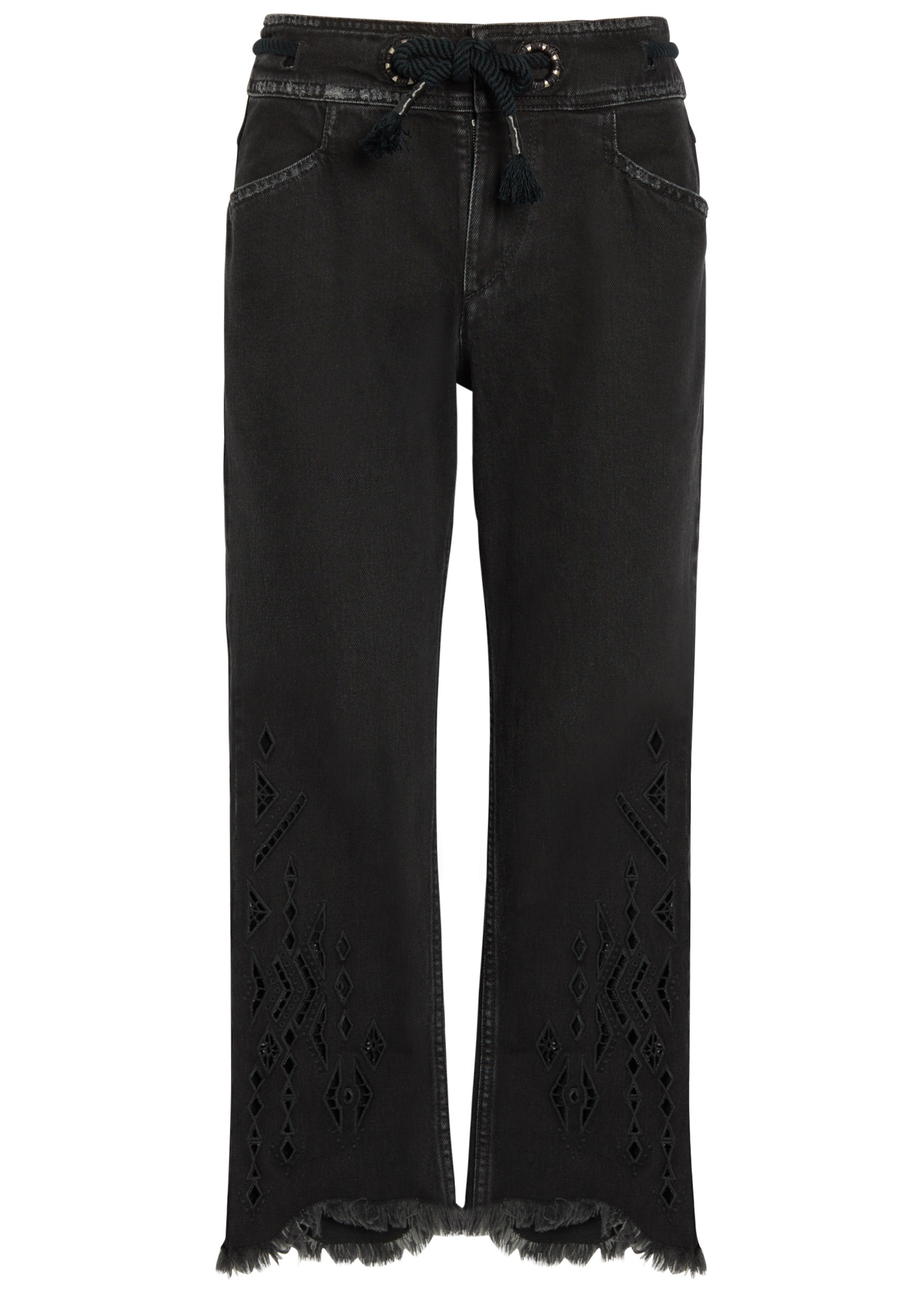 Alison cut-out cropped denim jeans | Harvey Nichols