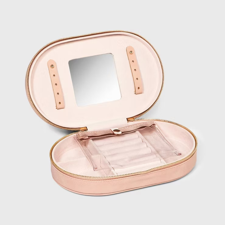 Oval Zippered Jewelry Organizer - A New Day™ | Target