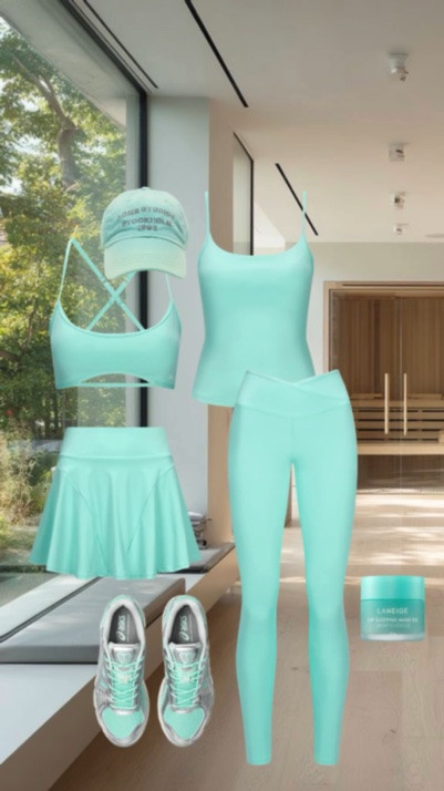 Wellness in turquoise 🩵

#LTKstyletip #LTKfitness #LTKshoes