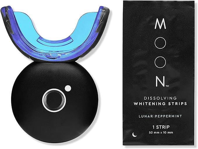 MOON Teeth Whitening Kit with LED Light, Wireless, 5 Minute Treatment, Gentle on Sensitive Teeth,... | Amazon (US)