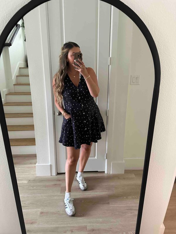 Target summer ootd! Tts xl dress, sized down 1/2 shoes  

 #LTKSeasonal #LTKStyleTip