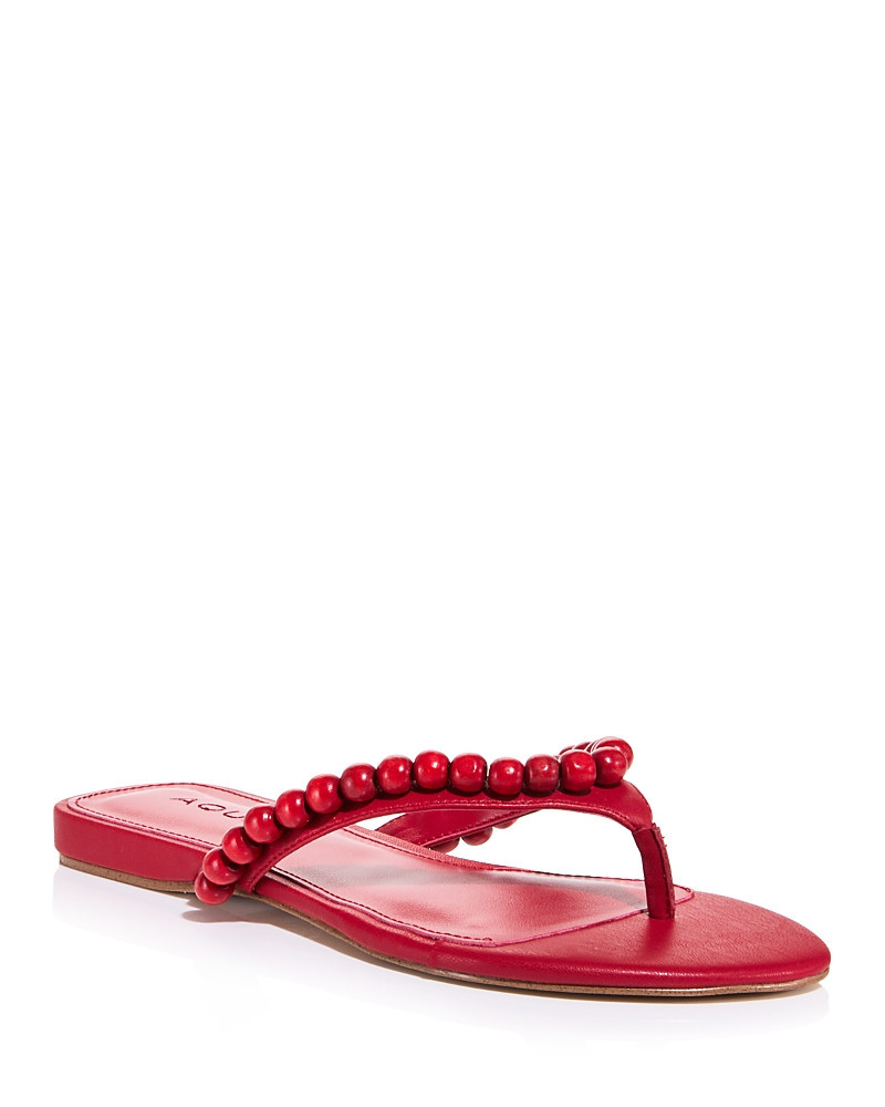 Aqua Women's Jules Embellished Thong Sandals - Exclusive | Bloomingdale's (US)