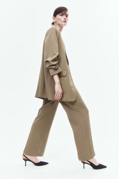 Gathered-sleeve jacket | H&M (UK, MY, IN, SG, PH, TW, HK)