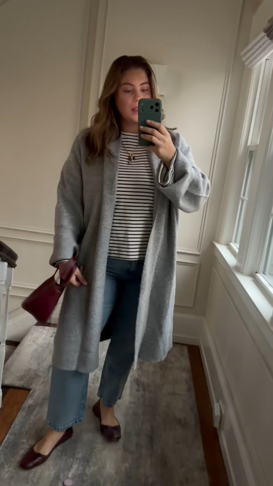 Wearing size XXL in cardigan, 1X in top, 33 in jeans. Sharing similar style non-maternity jeans. 

#LTKSeasonal #LTKPlusSize #LTKStyleTip