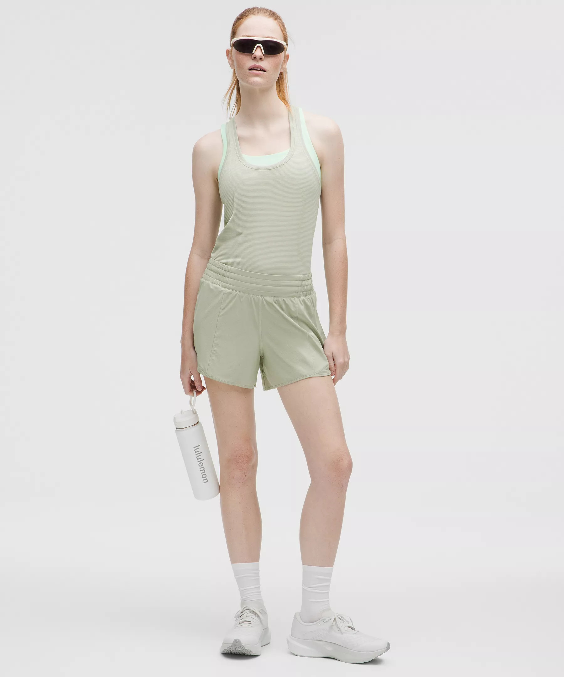 Hotty Hot High-Rise Lined Short 4" | Lululemon (US)