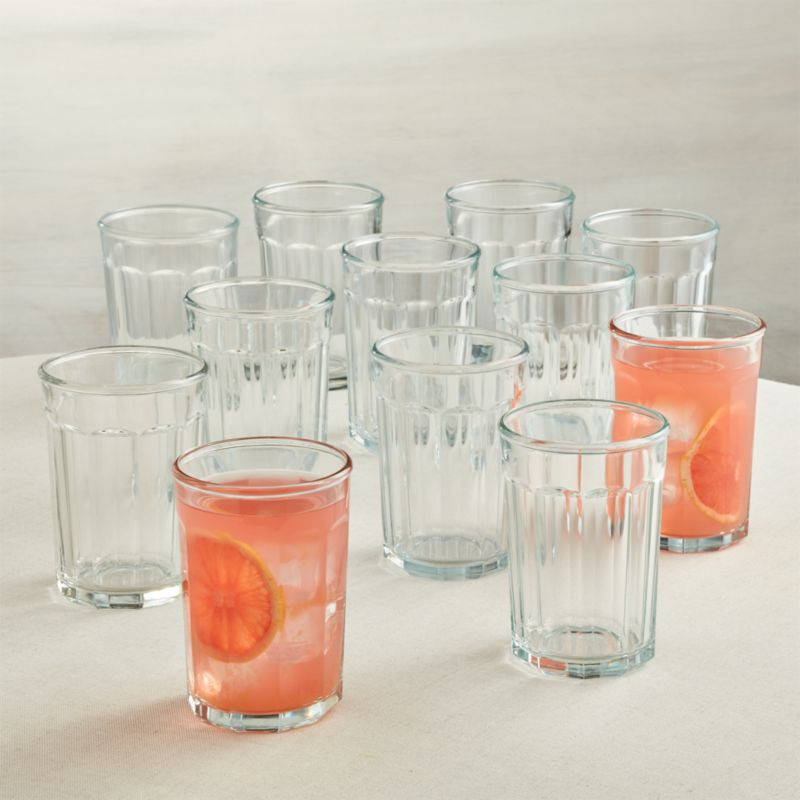 Large Working Glasses 21-Oz., Set of 12 + Reviews | Crate & Barrel | Crate & Barrel