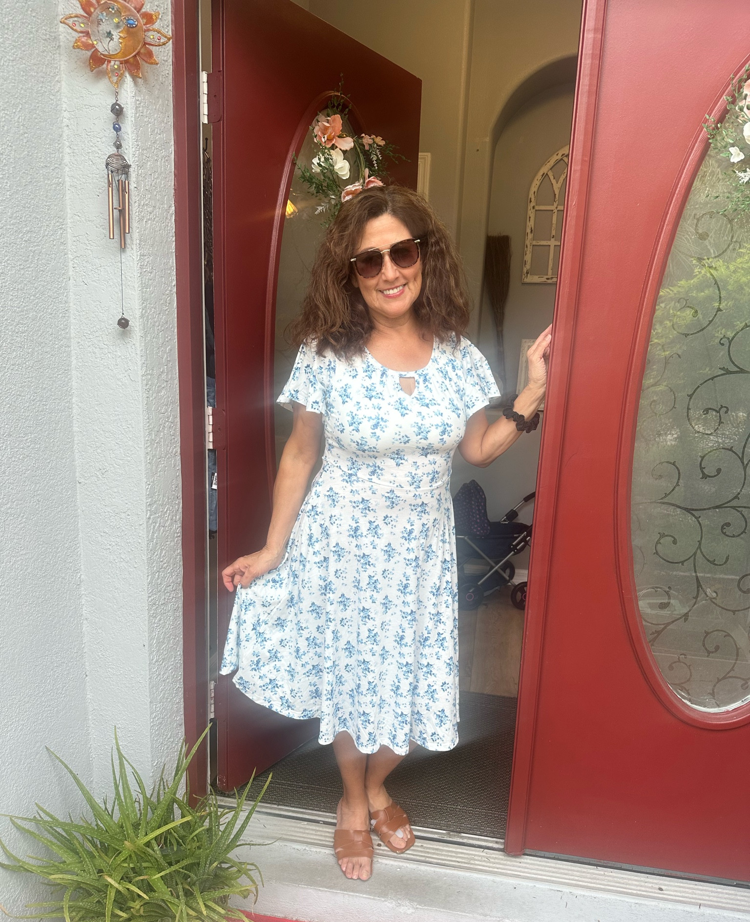 Got my mom this dress she absolutely loved it. It is casual flattering, and has a built-in bra! Comes in different colors and patterns. So happy that momma loved it🥰

#LTKOver40 #LTKmomlife #LTKMidsize