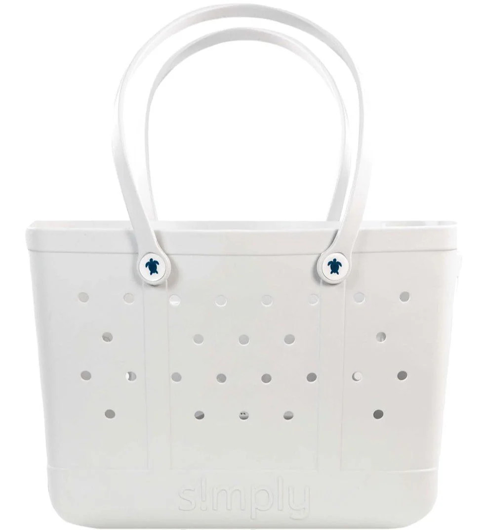 Simply Southern Large Waterproof Tote Bag in Cloud Grey | Glik's