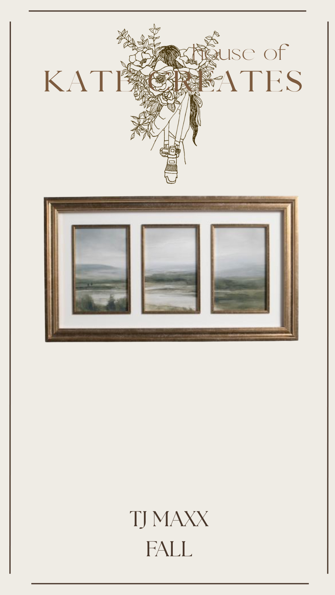 The prettiest 3-photo frame to really bring some detail to a space 

 #LTKSeasonal #LTKHome