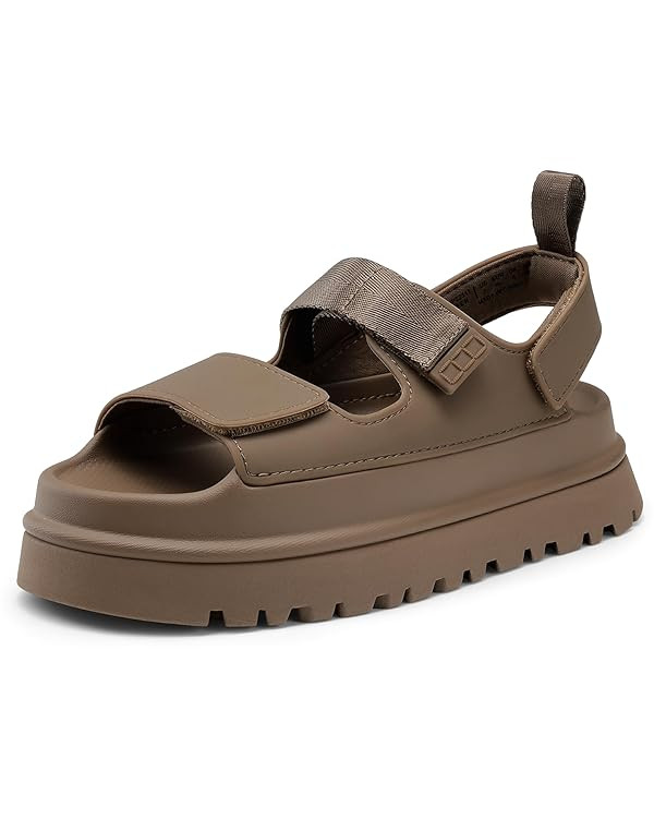 DREAM PAIRS Platform Wedges Sandals for Women Chunky Open Toe Dress Walking Comfortable Flat Sand... | Amazon (US)