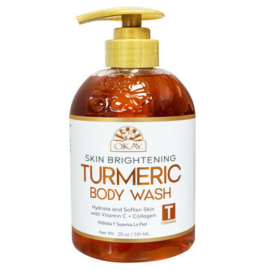 OKAY Turmeric Body Wash - 20 oz / 591 ml | OKAY Pure Naturals
