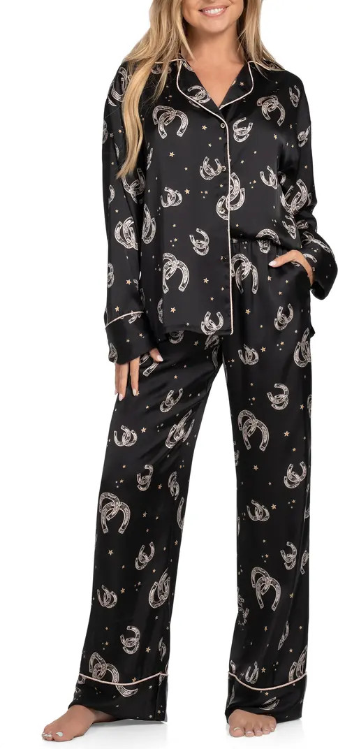 Horseshoe Satin Pajamas | Nordstrom