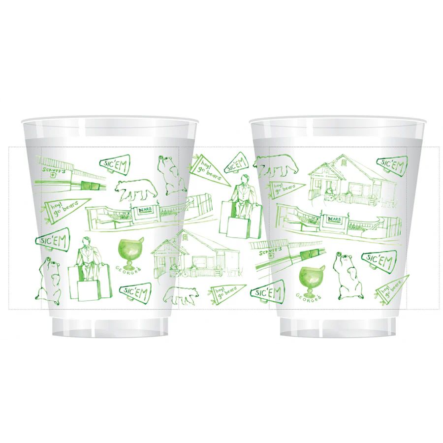 Baylor Shatterproof Cups - Set of 10 | Britt +Beks