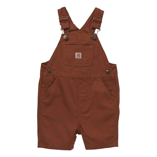 Boys' Carhartt Loose Fit Canvas Shortall Shorts Toddler 2T Carhartt Brown | Scheels