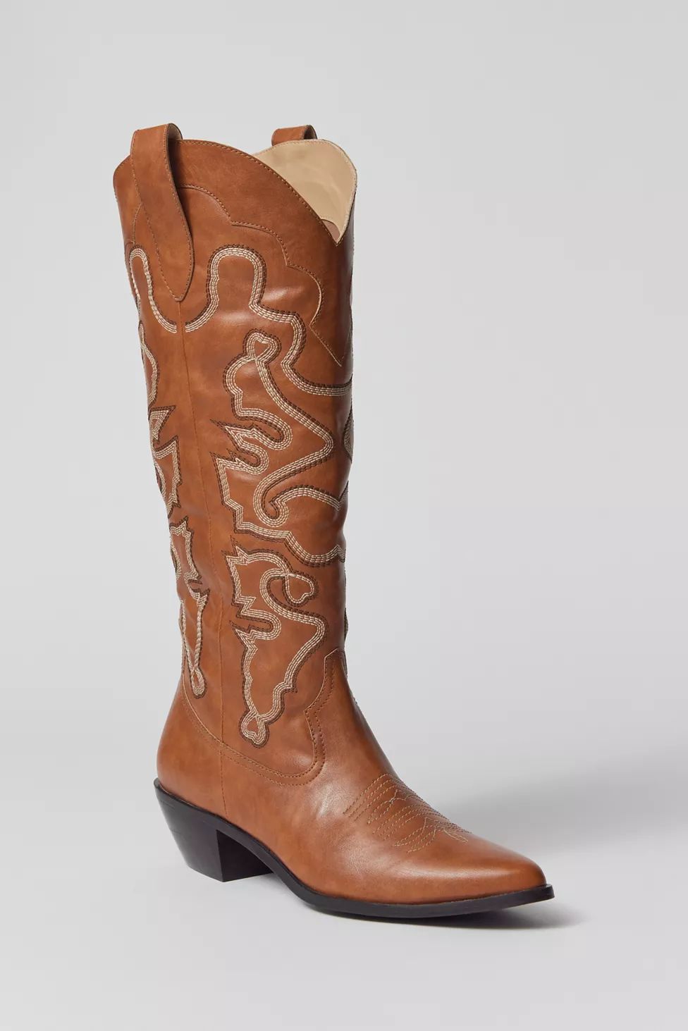 UO Calista Tall Cowboy Boot | Urban Outfitters (US and RoW)