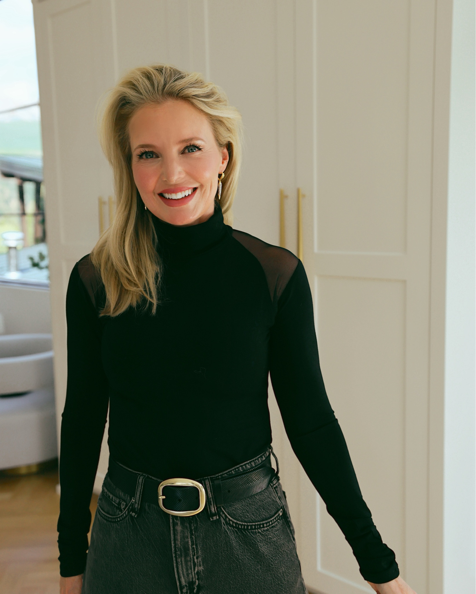 This black turtleneck is so chic, easy to wear, and perfect to dress up for the holidays! I’m wearing it with casual wide leg jeans here, but swap those for velvet pants, a sequin or silk skirt and you’re ready for the holidays! I’ll link a few of my favorites to dress it up. 

#LTKHoliday #LTKSeasonal #LTKootd