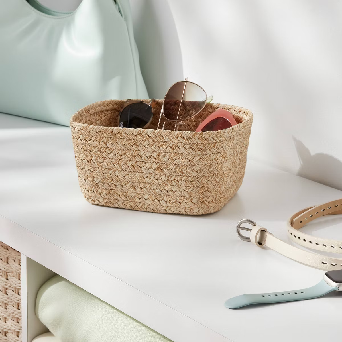 Small Natural Woven Basket - Brightroom | Target