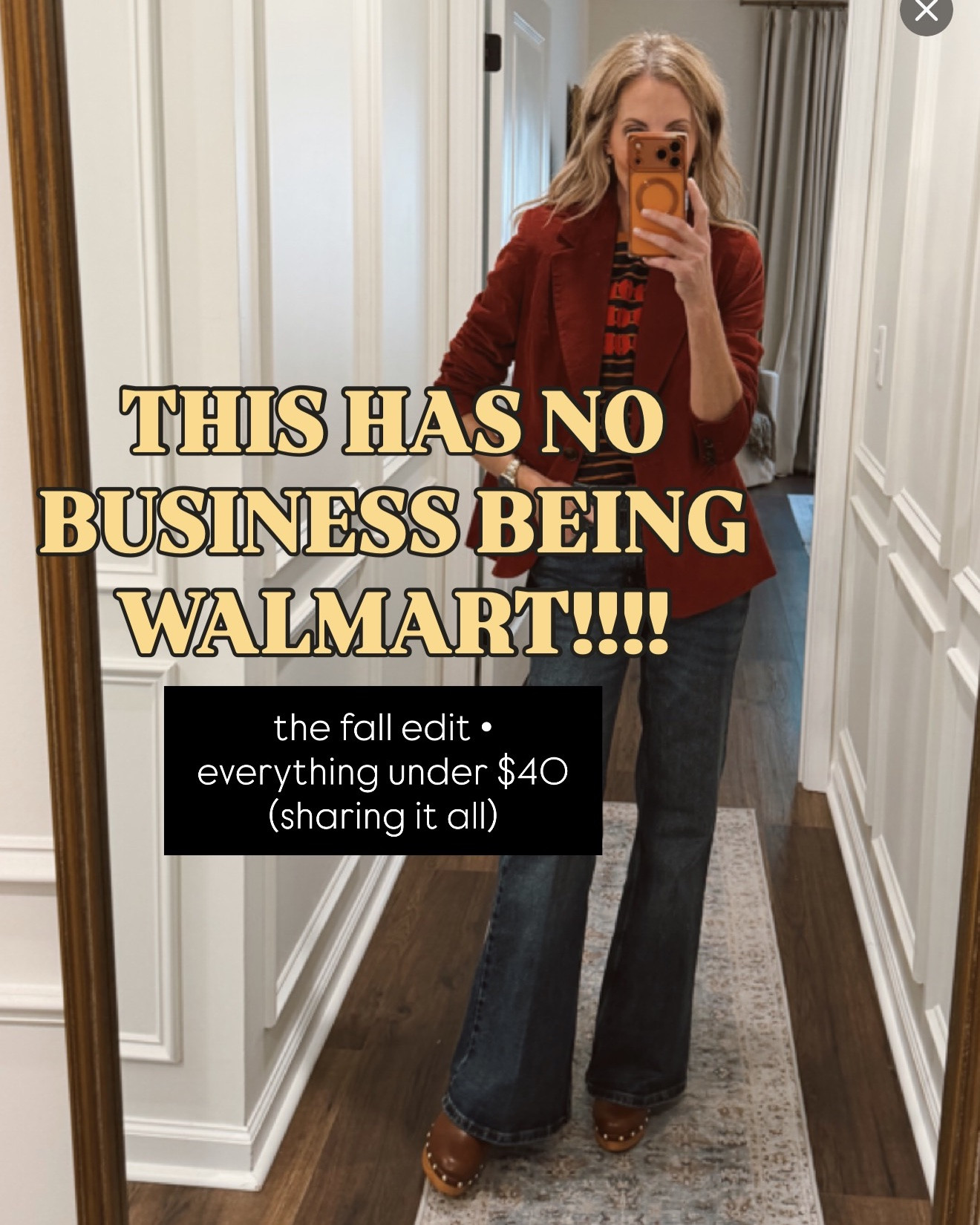 Walmart fall has officially gotten out of hand. 😂 These new Walmart fall fashion finds are giving Anthro, Madewell + J.Crew energy without the price tag—and I seriously cannot believe how GOOD everything looks. The textures, rich fall colors, denim, corduroy, fringe, jackets and easy work-to-weekend outfits… Walmart understood the assignment. 👏

And the best part? Everything I’m sharing is under $40! Affordable fall style at 50 that looks anything but affordable. 🍂

Comment FALL or YES and I’ll send you ALL the links—including the look you don’t see here on slide 11! 😉

#walmartfashion #falloutfits #affordablefash