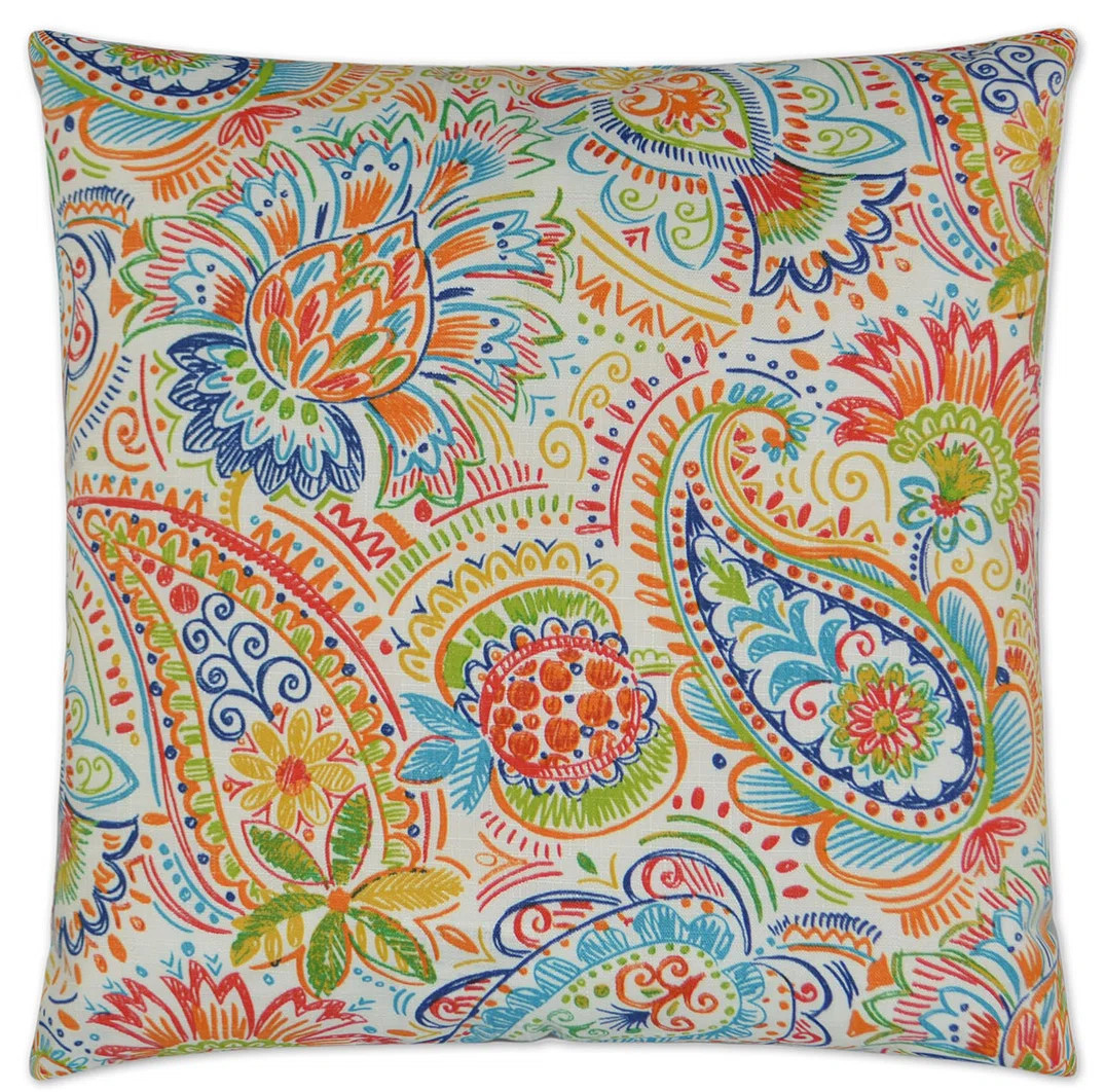 Gilford Square Indoor/Outdoor Pillow Cover & Insert | Perigold