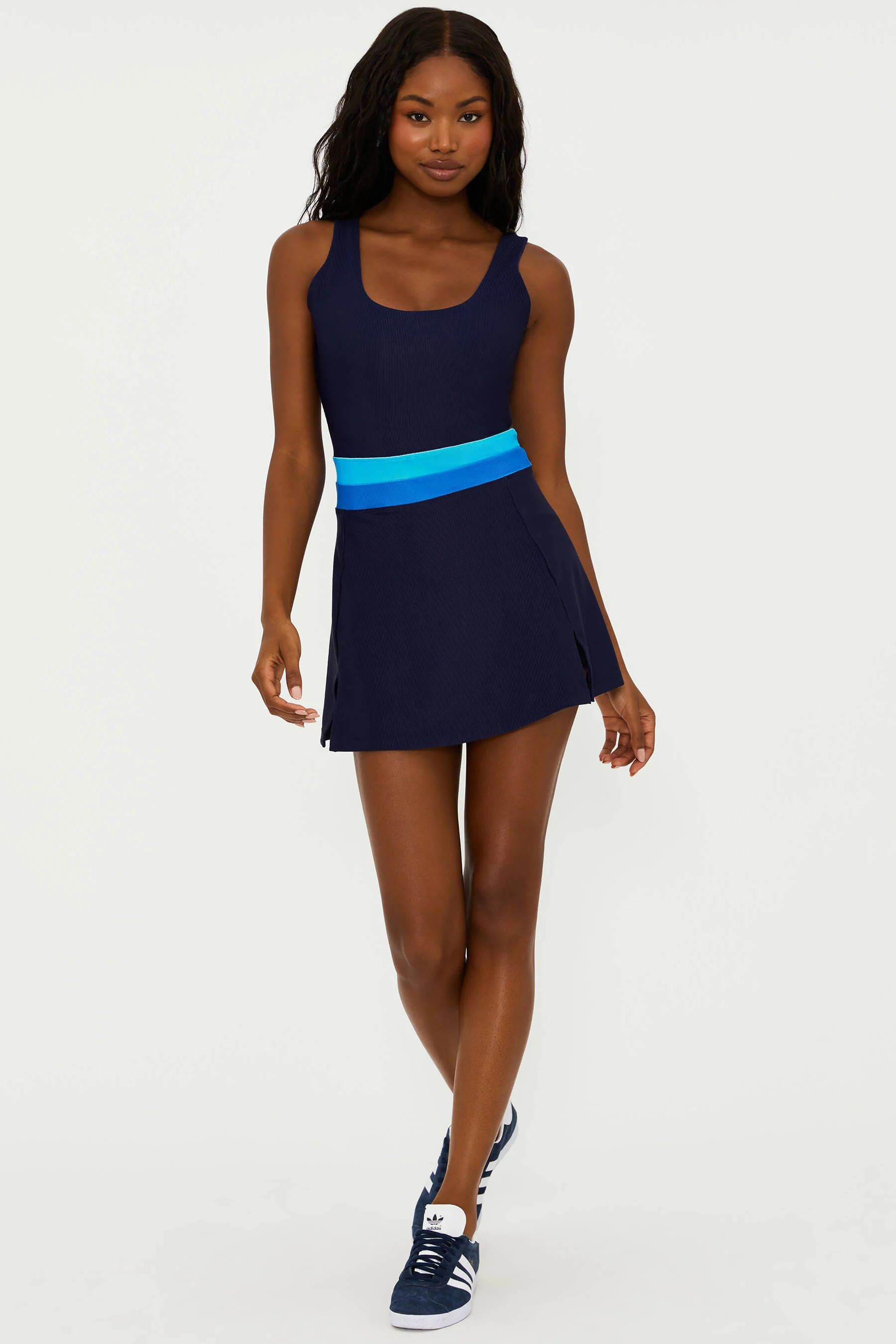 Remi Dress Marine Colorblock | Tennis Dress | Beach Riot | Beach Riot