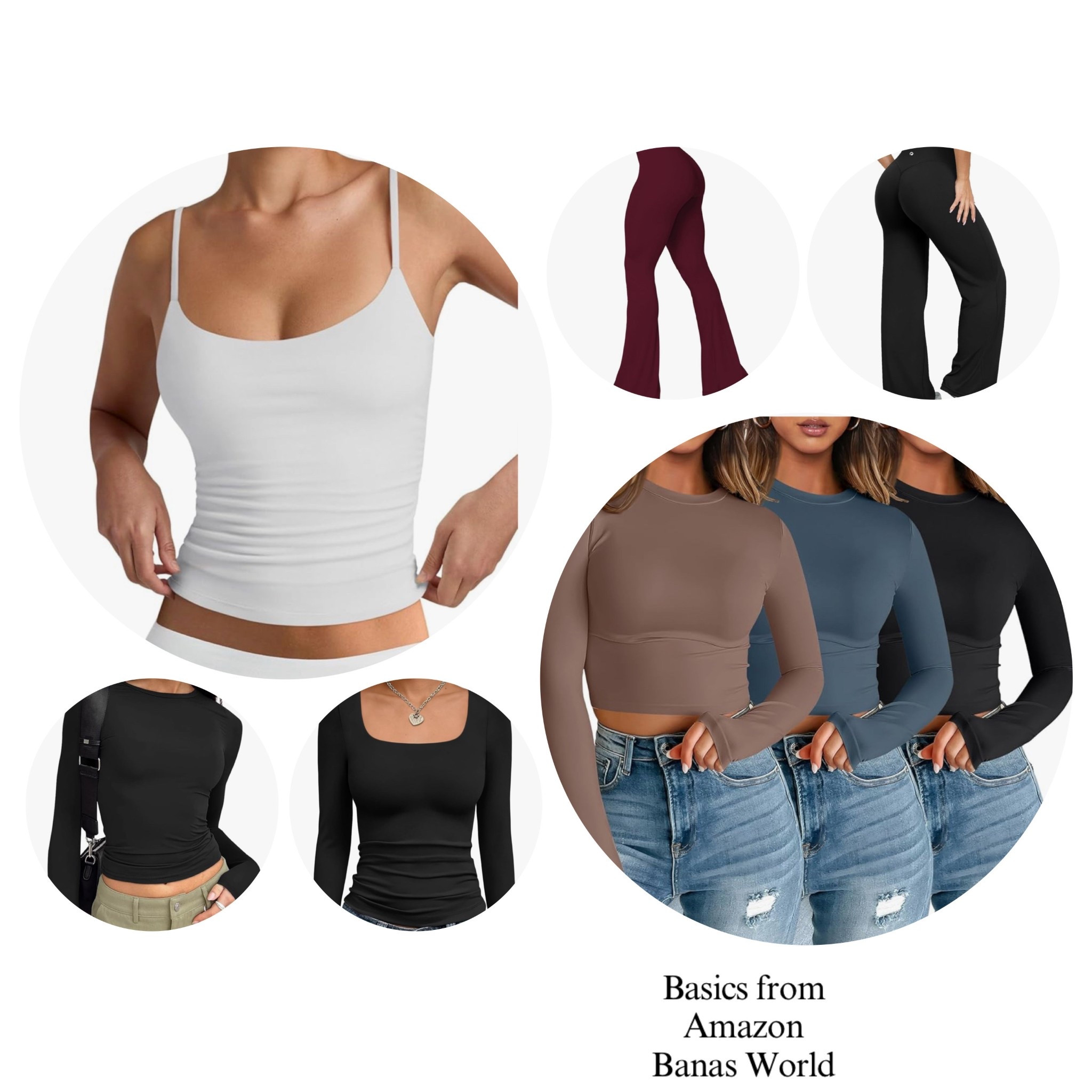 Amazon basics! Basics are a must for fall and winter. You can pair with jeans or basic athletic bottoms. Or even use them as layers. 

#LTKFindsUnder50 #LTKActive #LTKStyleTip
