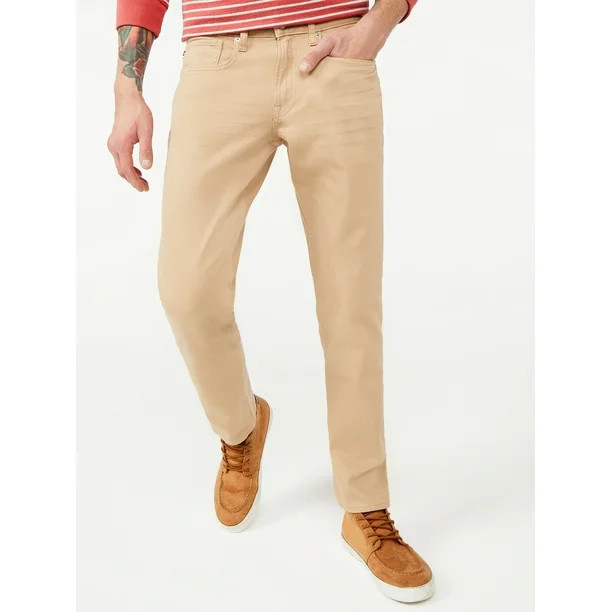 Free Assembly Men's Garment Dyed Slim Jeans - Walmart.com | Walmart (US)