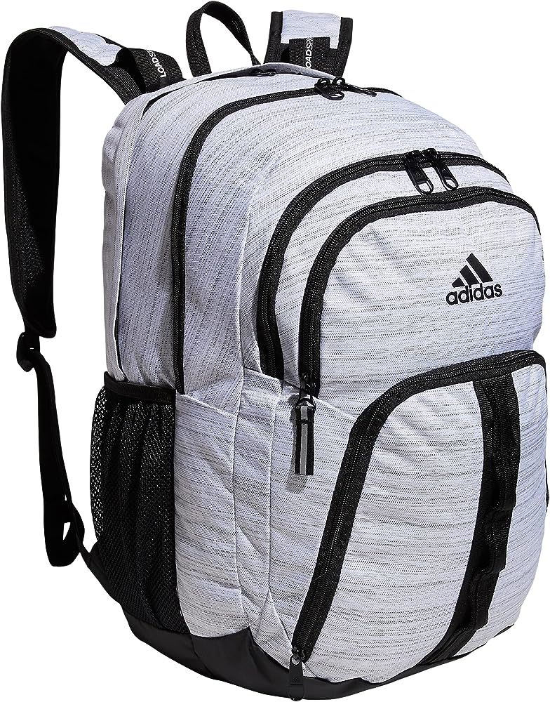 adidas Unisex Prime 6 Backpack, Two Tone White/Black, One Size | Amazon (US)