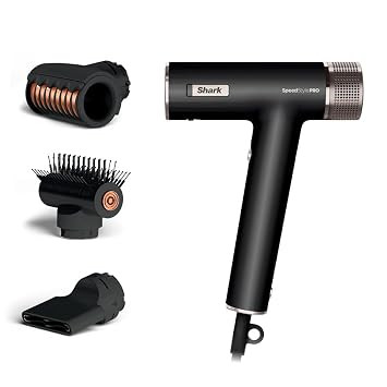 Shark SpeedStyle Pro Ionic Hair Dryer, Scalp Shield, Fine-Medium, HD731 | Amazon (US)