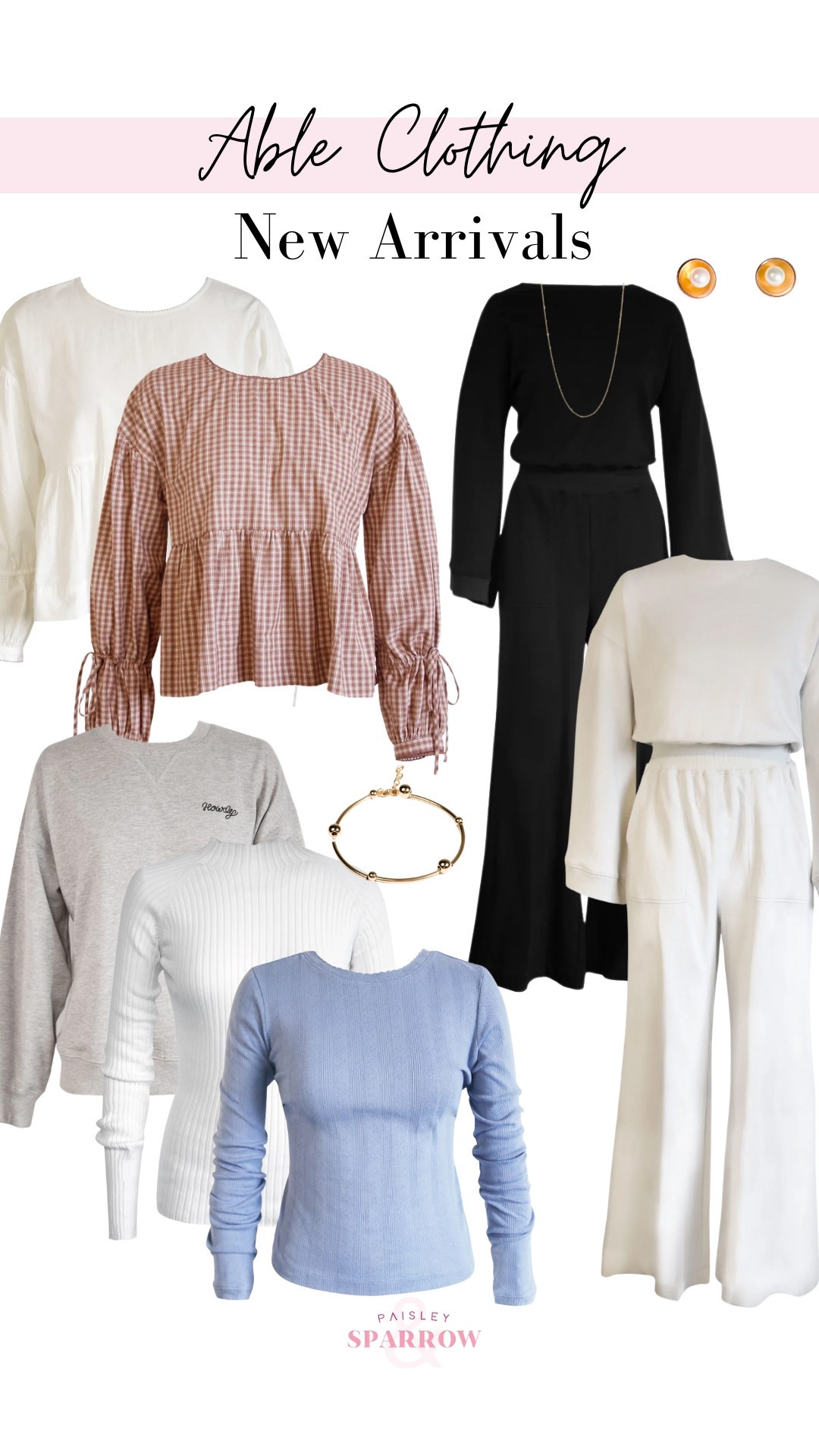 The best new arrivals from Able Clothing.

Spring fashion  new arrivals  spring outfit  spring look  casual outfit  casual look  women's fashion  women's style  women's look



#LTKSeasonal #LTKStyleTip