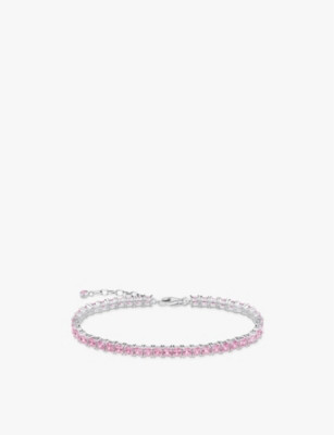 Rivière sterling-silver and zirconia tennis bracelet | Selfridges
