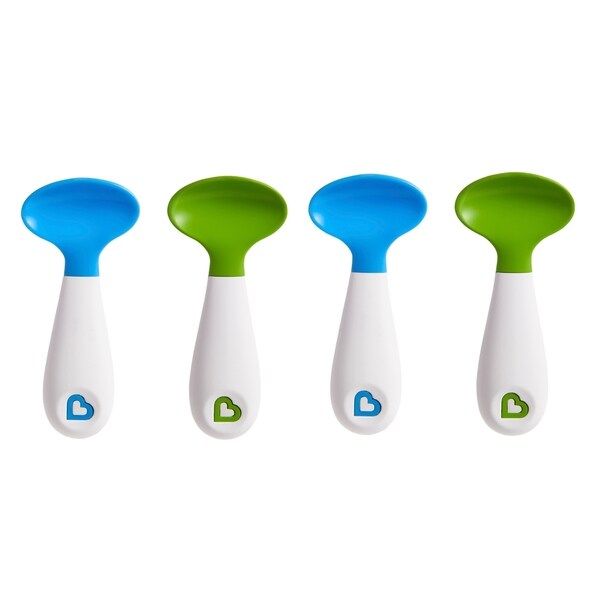 Munchkin Blue/Green Scooper Spoons (4 Pack) | Bed Bath & Beyond