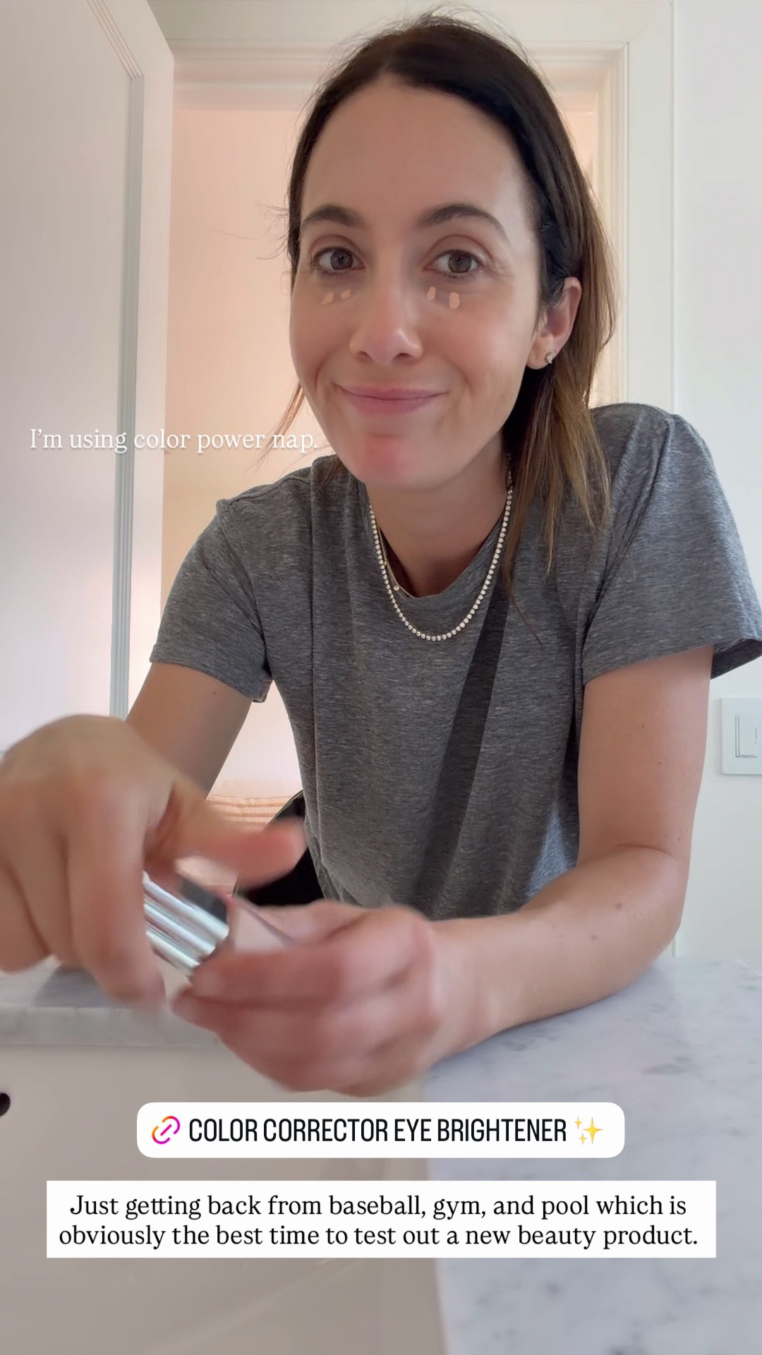 Under eye color corrector and eye brightener. Color: power nap

Use code SPRINGSALE for a discount

#LTKgrwm #LTKBeauty #LTKmomlife