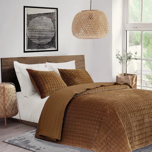 Velvet Quilt Set | Wayfair North America