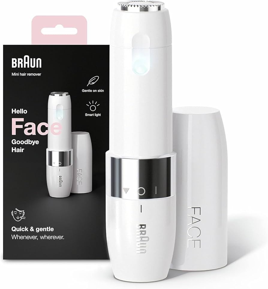 Braun Face Mini Hair Remover FS1000, Electric Facial Hair Removal for Women, Lady Shaver,Finishin... | Amazon (UK)