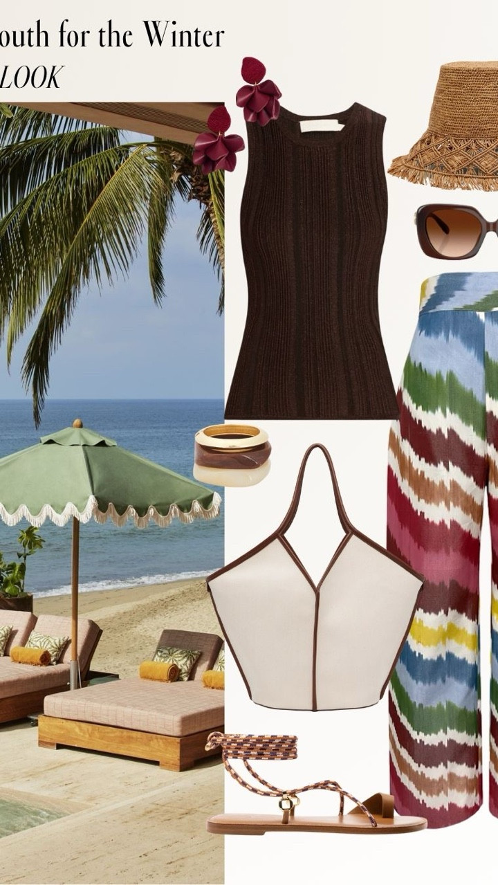 Flying south for the winter ✨
If you’re planning a warm-weather escape, these resort outfit ideas are designed to take you from travel day to poolside lunches, beach afternoons, and sunset dinners with ease. Think breezy dresses, elevated swim, lightweight layers, and chic accessories that feel effortless but pulled together.

These looks are perfect for winter trips to places like Palm Beach, Naples, 30A, Harbour Island, Turks & Caicos, St. Barths, Cabo, or the Bahamas—anywhere sunshine calls for relaxed, polished style.

Save this for vacation outfit inspiration and easy resort packing ideas you’ll actually wear.

#ResortStyle
#VacationOutfits
#WinterTravelStyle
#WhatToWearOnVacation
#ResortWear
#WarmWeatherGetaway
#TravelStyle
#WomenOver40Style 

 

#LTKOver40 #LTKTravel