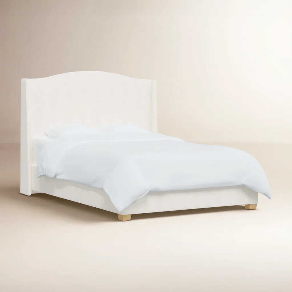 Allis Upholstered Wingback Bed | Wayfair North America