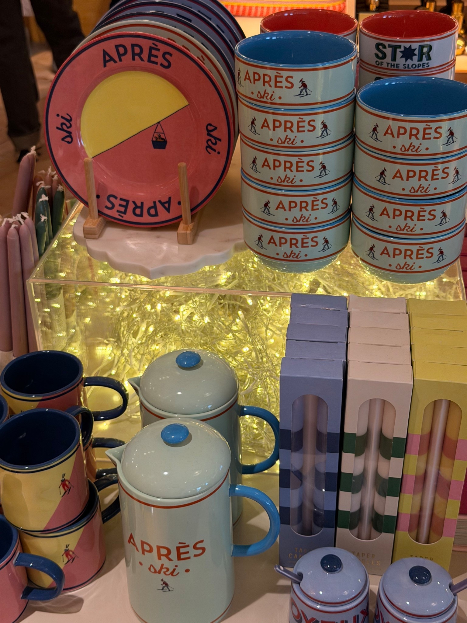 loving the apres ski collection at Anthropologie!! It's perfect decor for an apres ski party or intimate girls night dinner. just a cute winter plate and coffee set idea 

 #LTKHoliday #LTKSeasonal #LTKFindsUnder50