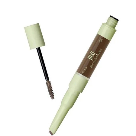 Pixi by Petra 2-in-1 Natural Brow Duo Pencil & Gel - Natural Brown | Walmart (US)