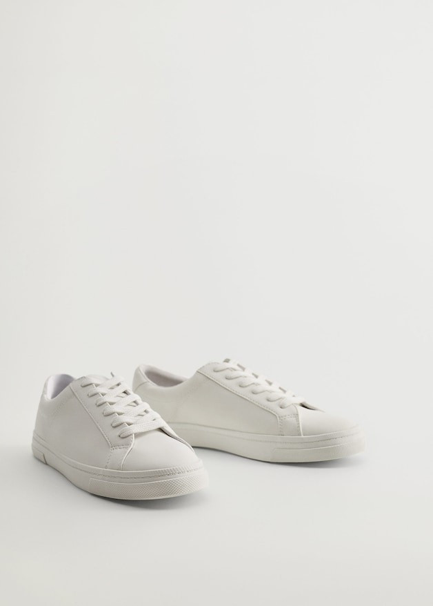 Laces basic sneakers | MANGO (US)